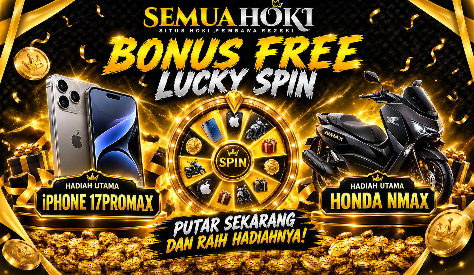 BONUS FREE LUCKY SPIN